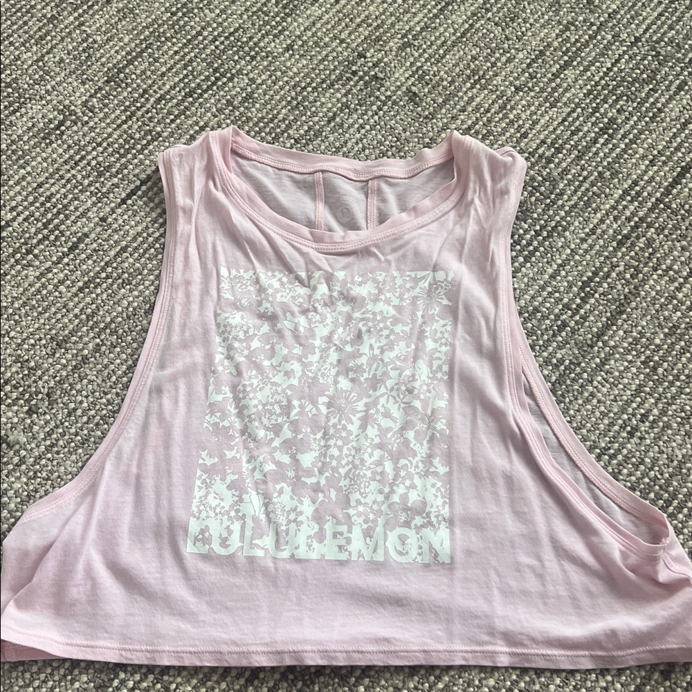 lululemon athletica Pink Tank Top